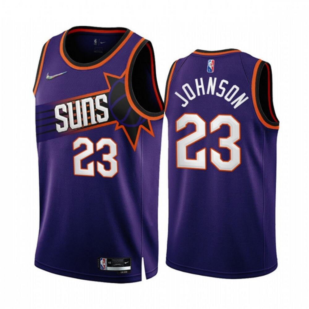 Premium Quality Men's PHX #23 Cameron Purple Basketball Jersey