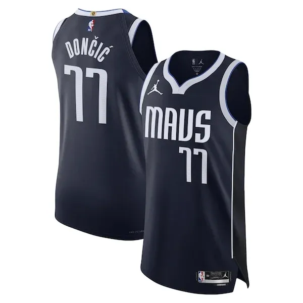 Superior Luka Dončić DAL Authentic Jersey - Navy - Licensed Product