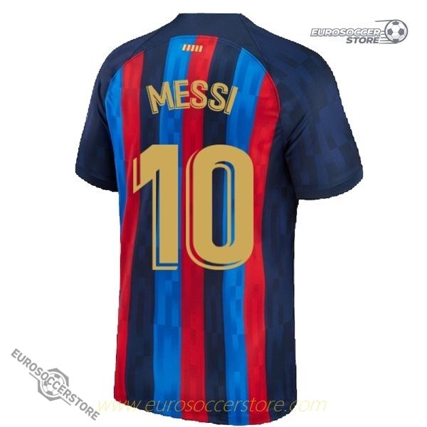 Barcelona's MESSI 10 Home Jersey for the 22-23 Season
