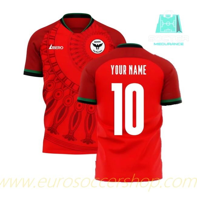 2025-26 Edition Official Egypt Home Football Shirt (Customized)