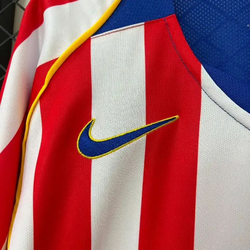 2004-2005 Atletico Madrid Long Sleeve Jersey retro kit
