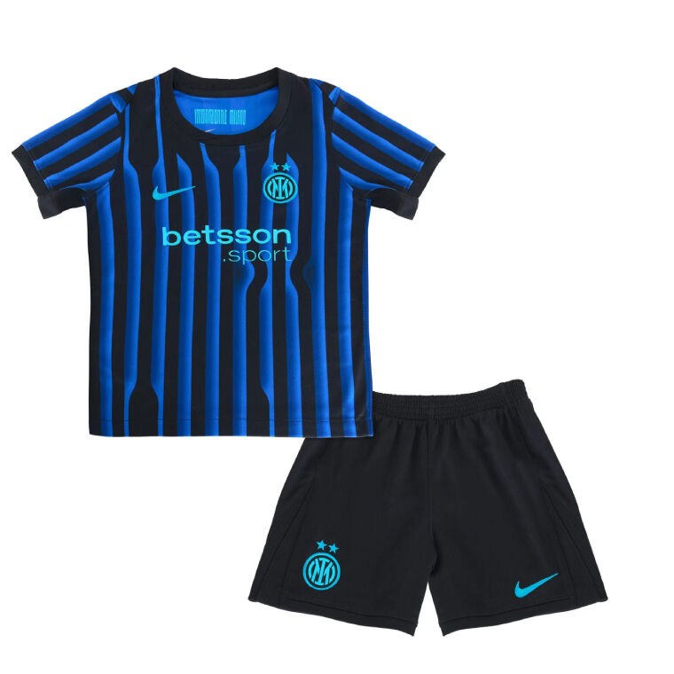 KIDS INTER MILAN 2526 HOME KITShirtShorts - Official Replica 18212