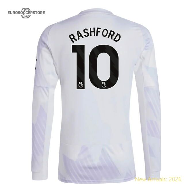 Elite Epl Premier League Team Rashford Away Jersey Climate Control