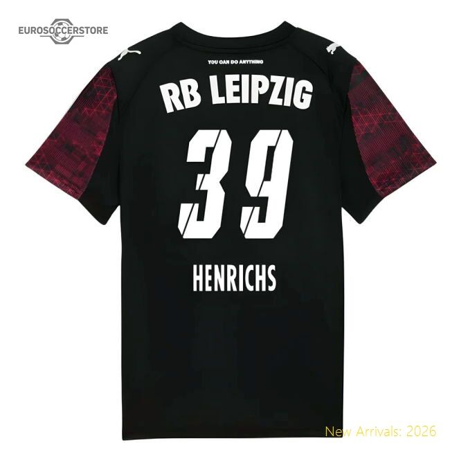 Fan-Favorite 2025-2026 Red Bull Leipzig Third Shirt (Kids) (Henrichs