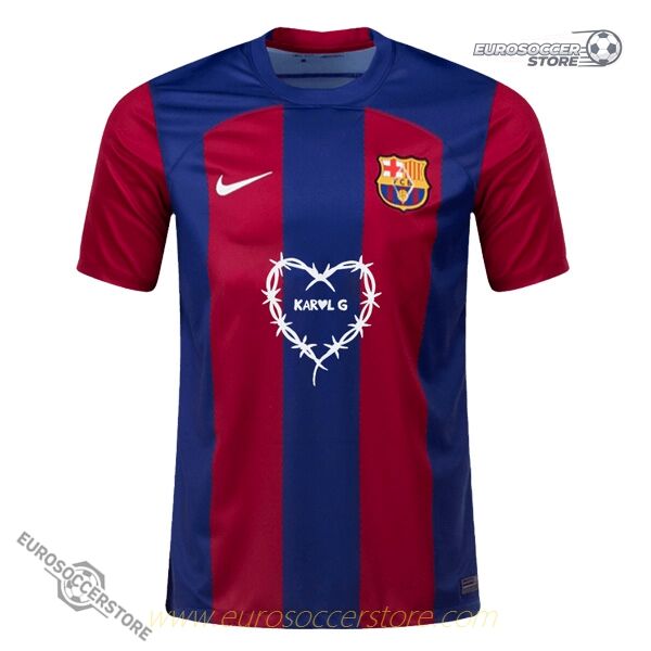 Karol G x Barcelona 23-24 Season Home Football Jersey