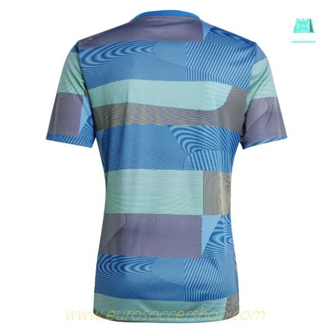 2025-2026 Real Madrid Pre-Match Shirt (Blue) (Kaka 8)