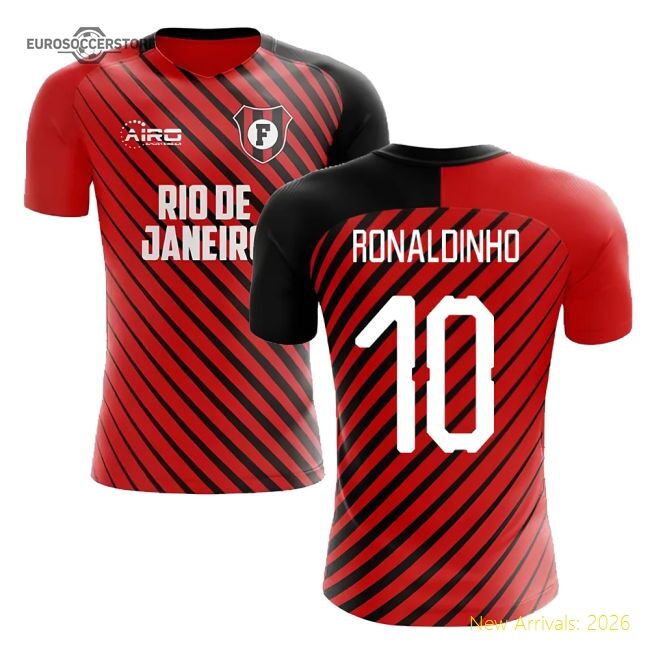 Genuine Ronaldinho Team Jersey - Lightweight Casual Timeless