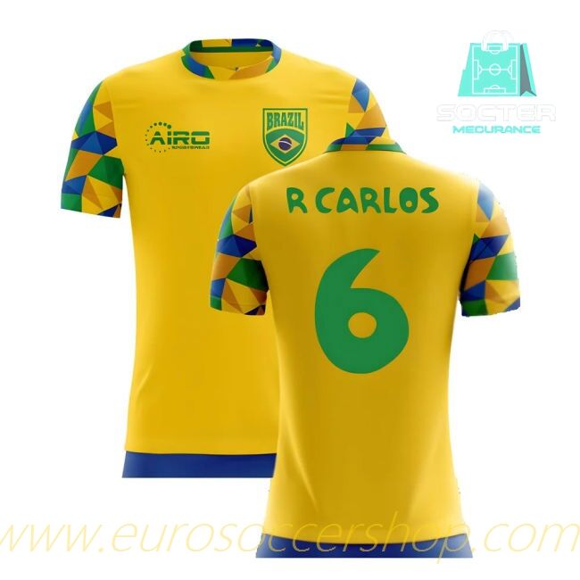 2025-2026 Season Brazil Genuine Home Junior (R Carlos 6)