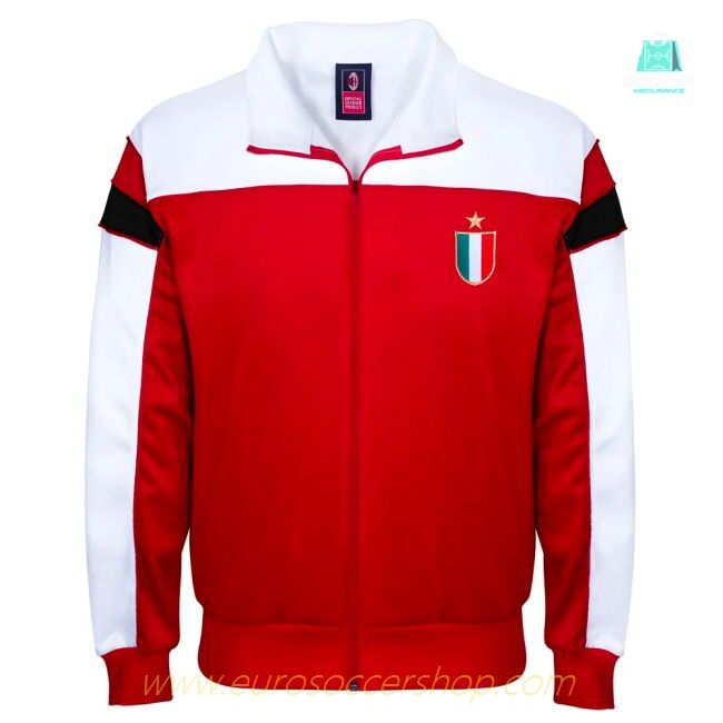 AC Milan 1988 Retro Football Track Jacket