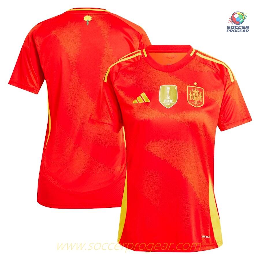 Spain Home Team Jersey 2024-2025 Season Women