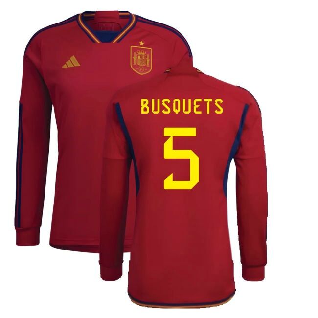 2022-2023 Spain Home Shirt for (Unisex