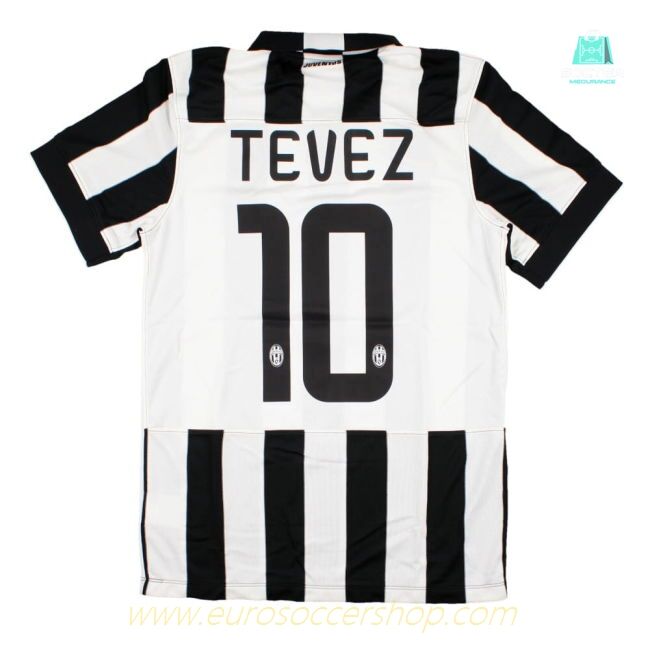 Juventus 2014-15 Home Shirt (S) Tevez #10 (Excellent)