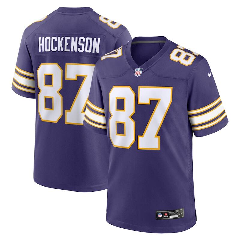 None T.J. Hockenson MIN Vikings Professional Replica Jersey Football A