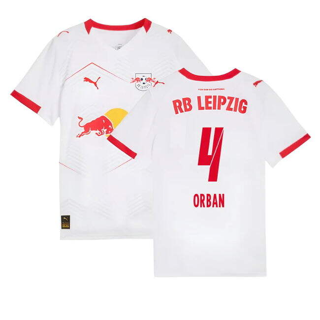 2025-2026 Red Bull Leipzig Home - authentic soccer jersey affordable