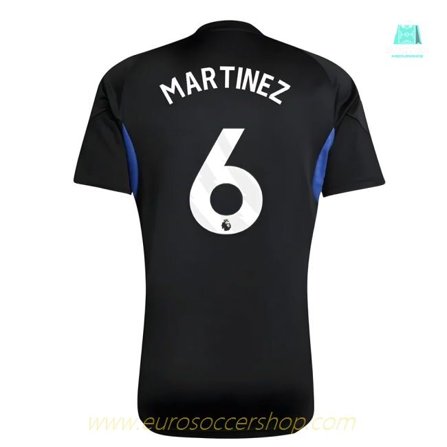 2025-2026 Man Utd EU Training Jersey (Black) - Kids (Martinez 6)