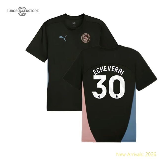 Premium 2024-2025 Man City Training Shirt (myrtle) (echeverri 30)