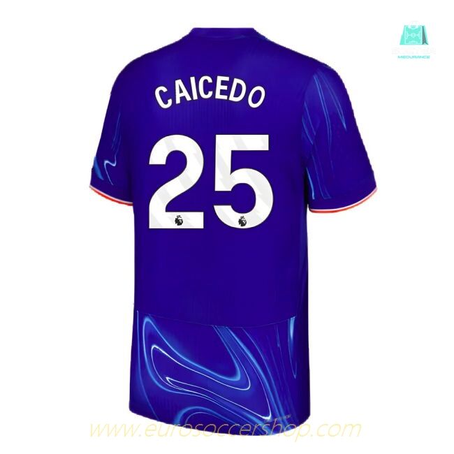 2024-2025 Chelsea Home Authentic Dri-Fit ADV Shirt (Caicedo 25)