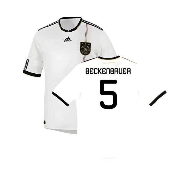 Germany 2010-11 Home Shirt ((Good) S) (BECKENBAUER 5)