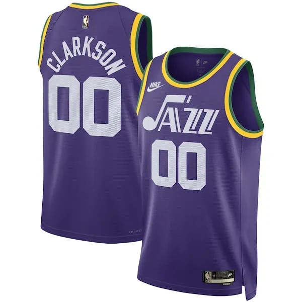 Jordan Clarkson UTA Swingman Jersey - retro Basketball - Classic