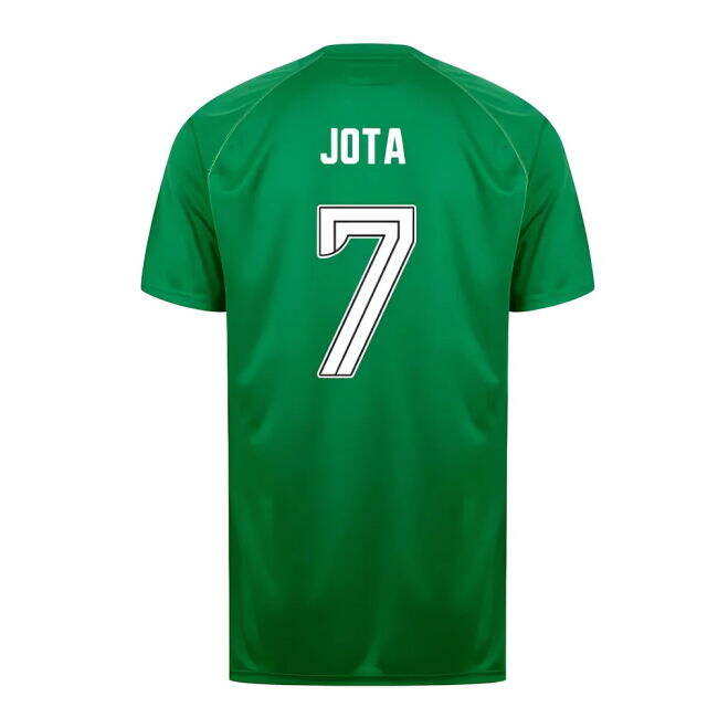 Green And White Hoops Jota #7 Elite Performance Licensed Fresh Look...