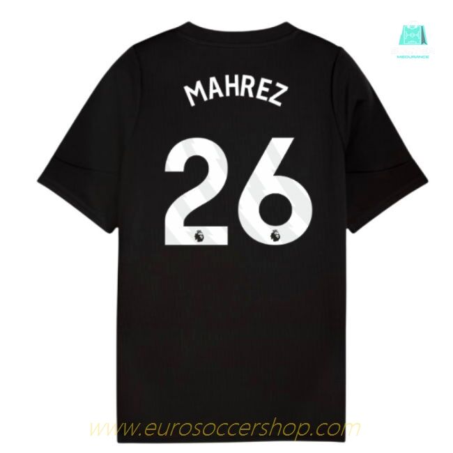 2025-2026 Man City Training Jersey (Black) - Kids (Mahrez 26)