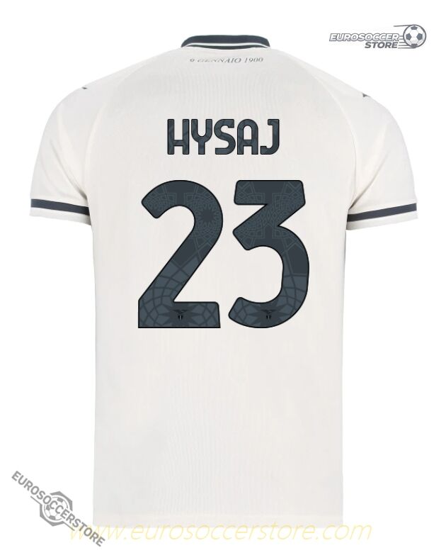 Away Jersey for Lazio's HYSAJ during the 25-26 season