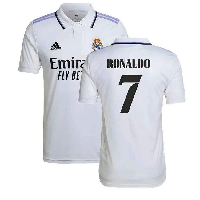Real Madrid official style Home Shirt 2022-2023 (Unisex