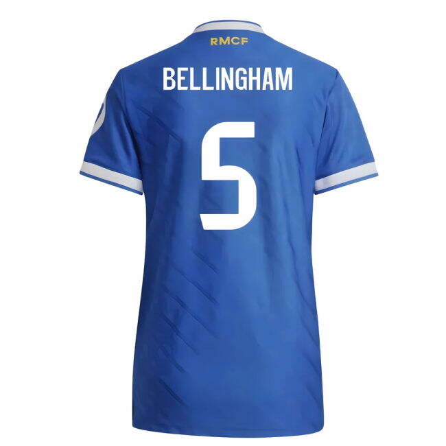 2025-2026 Real Madrid Club Third Jersey (Bellingham 5) (Womens)