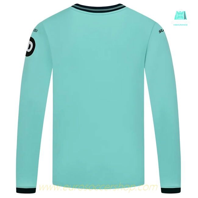 2025-2026 Wolves Long Sleeve Away Shirt (Kids) (Fer Lopez 28)