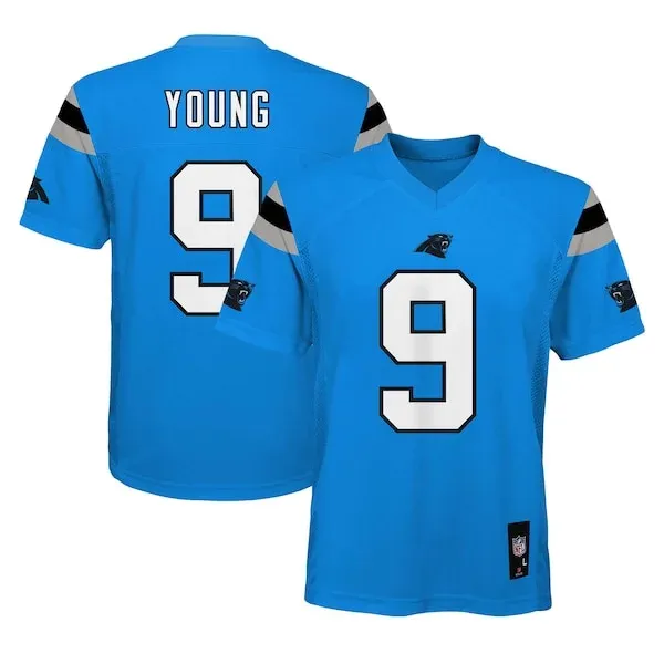 None Bryce Young Replica Jersey - Blue | NFL Player Jersey | NFL Footb