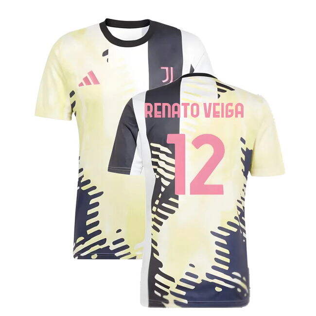 Bianconeri Training Top R. Veiga #12 Official Merchandise (v7)