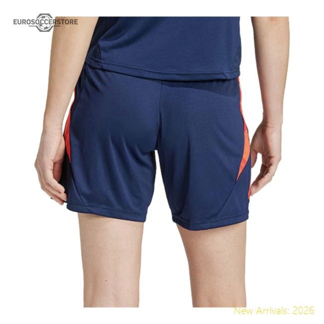 Official 2024-2025 Man Utd Training Shorts (night Indigo) - Womens