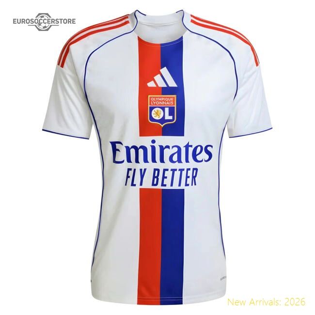 Authentic 2025-2026 Olympique Lyon Home Shirt (Fofana 11)
