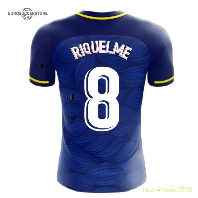 Popular Villarreal 2025-2026 Away Concept Football Kit (Libero) (Riquelme