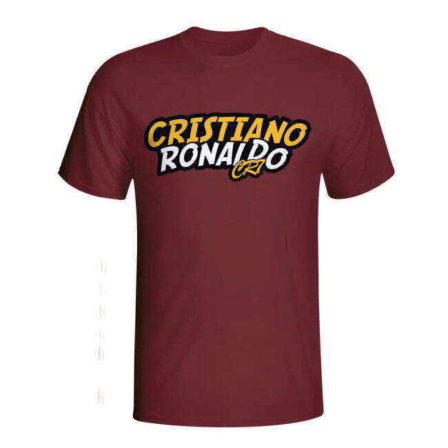 Match Quality Faithful Ronaldo Football Team 2025-2026 Campaign T-s...