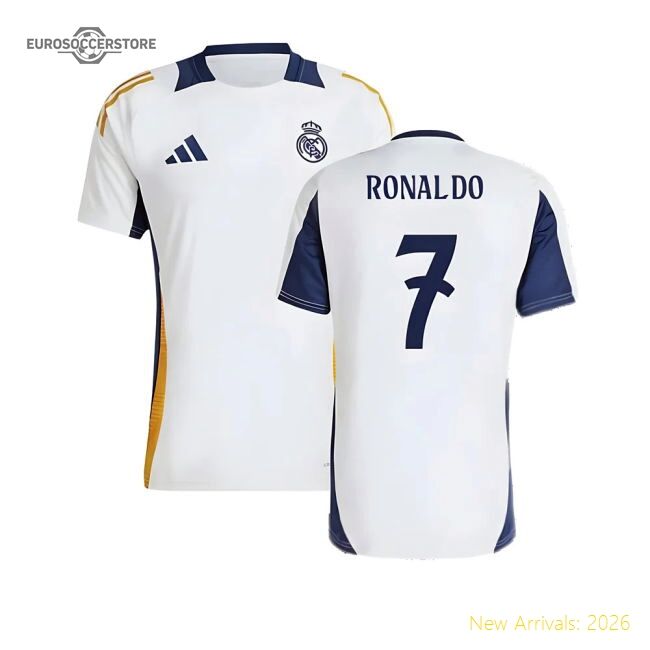 Exceptional 2024-2025 Real Madrid Training Shirt (white) (ronaldo 7)