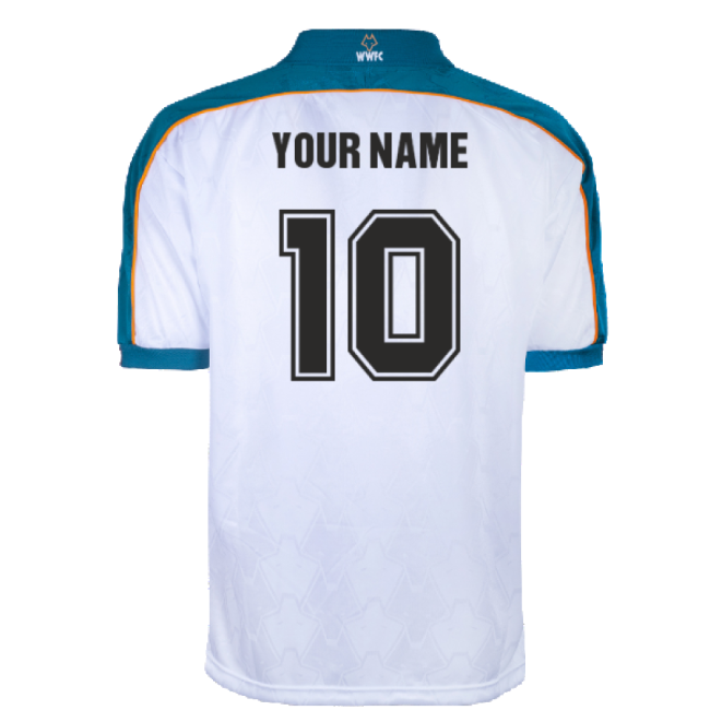 Original Wolverhampton Wanderers 1998 Away Shirt (Your Name)