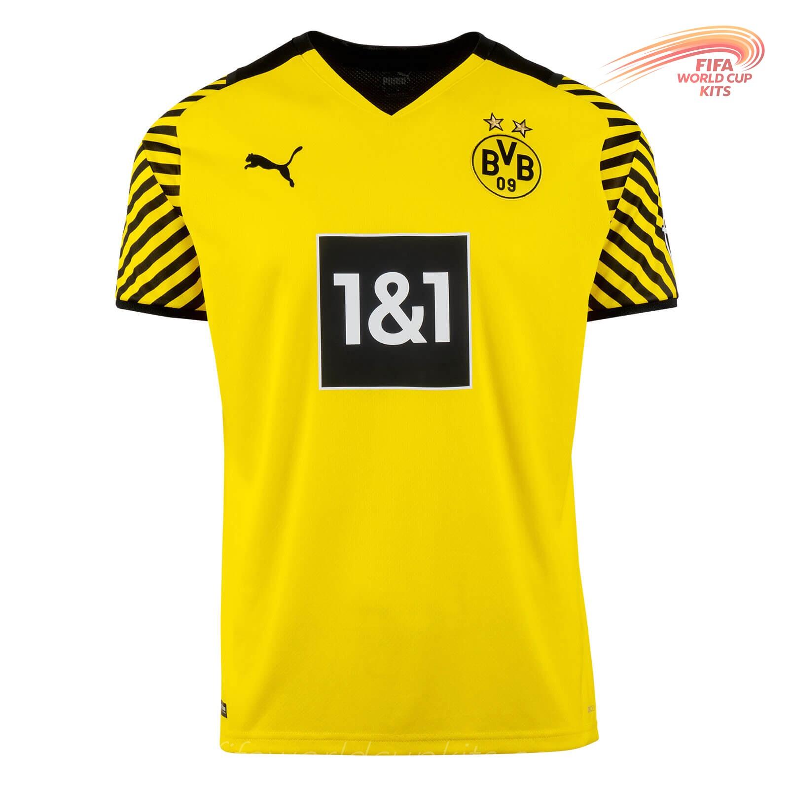 Borussia Dortmund Home Kit 21/22