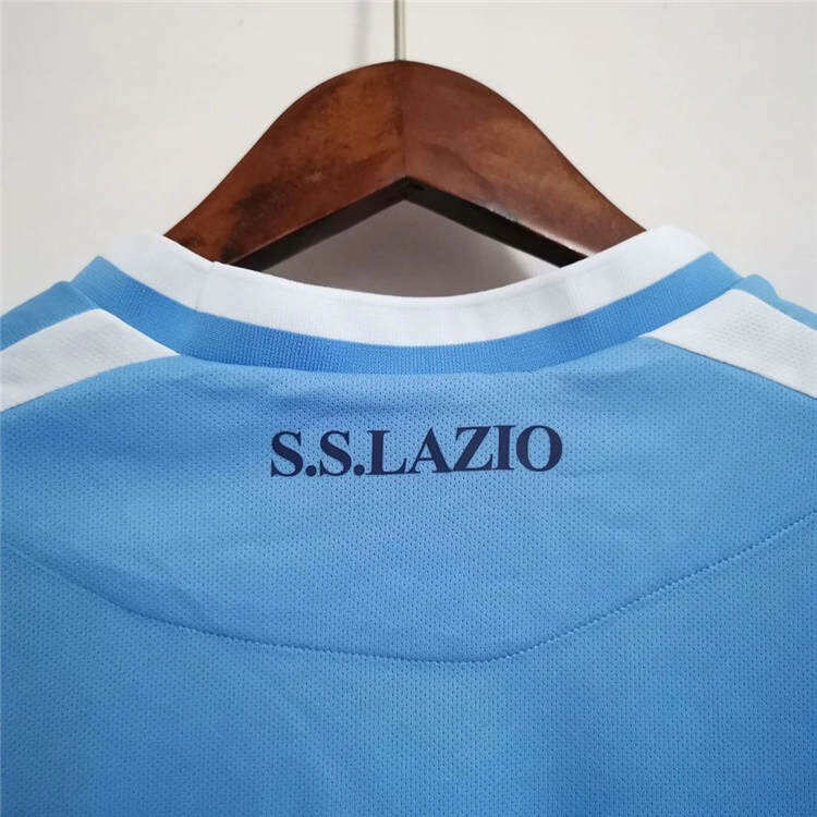 Lazio Soccer Jersey 21-22 Home Blue Football Shirt - Official Replica