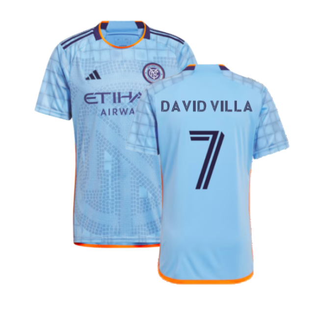 Genuine Primary Kit D. Villa #7 Retro Official Merchandise