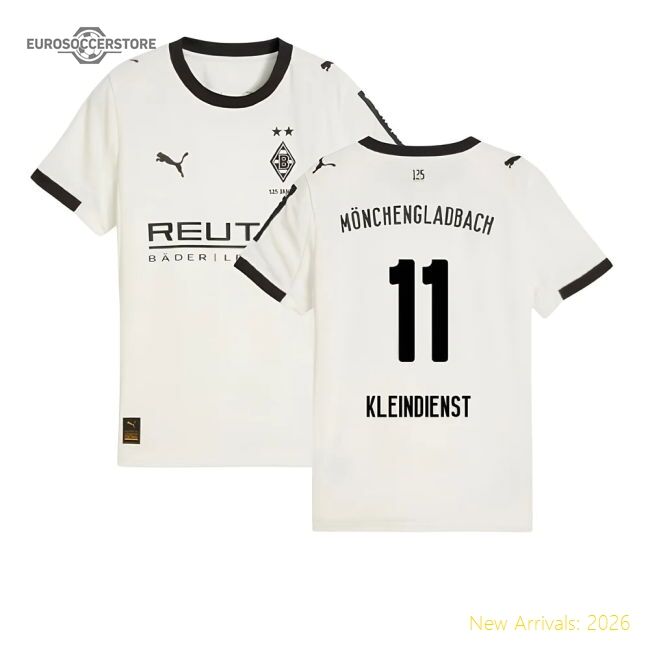 Fan-Favorite 2025-2026 Borussia Mgb Home Shirt (Kids) (Kleindienst 11)