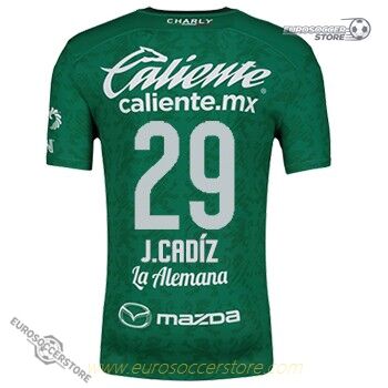 Club Leon Home J.Cádiz 29 Football Jersey for the 24-25 Season