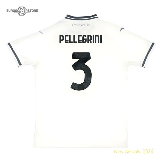 Lazio Serie A Pellegrini Away Top-tier Jersey Macron Hyperwave
