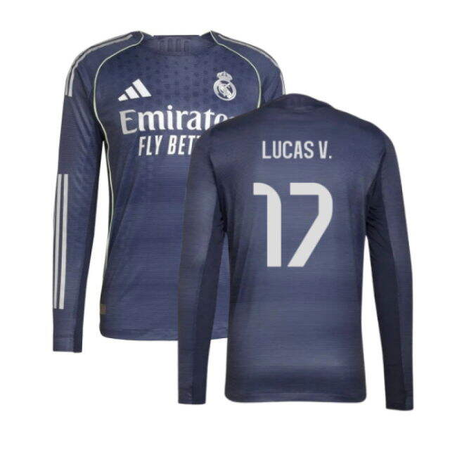 2025-2026 Real Madrid CF Authentic Shirt (Lucas V. 17) | Authentic