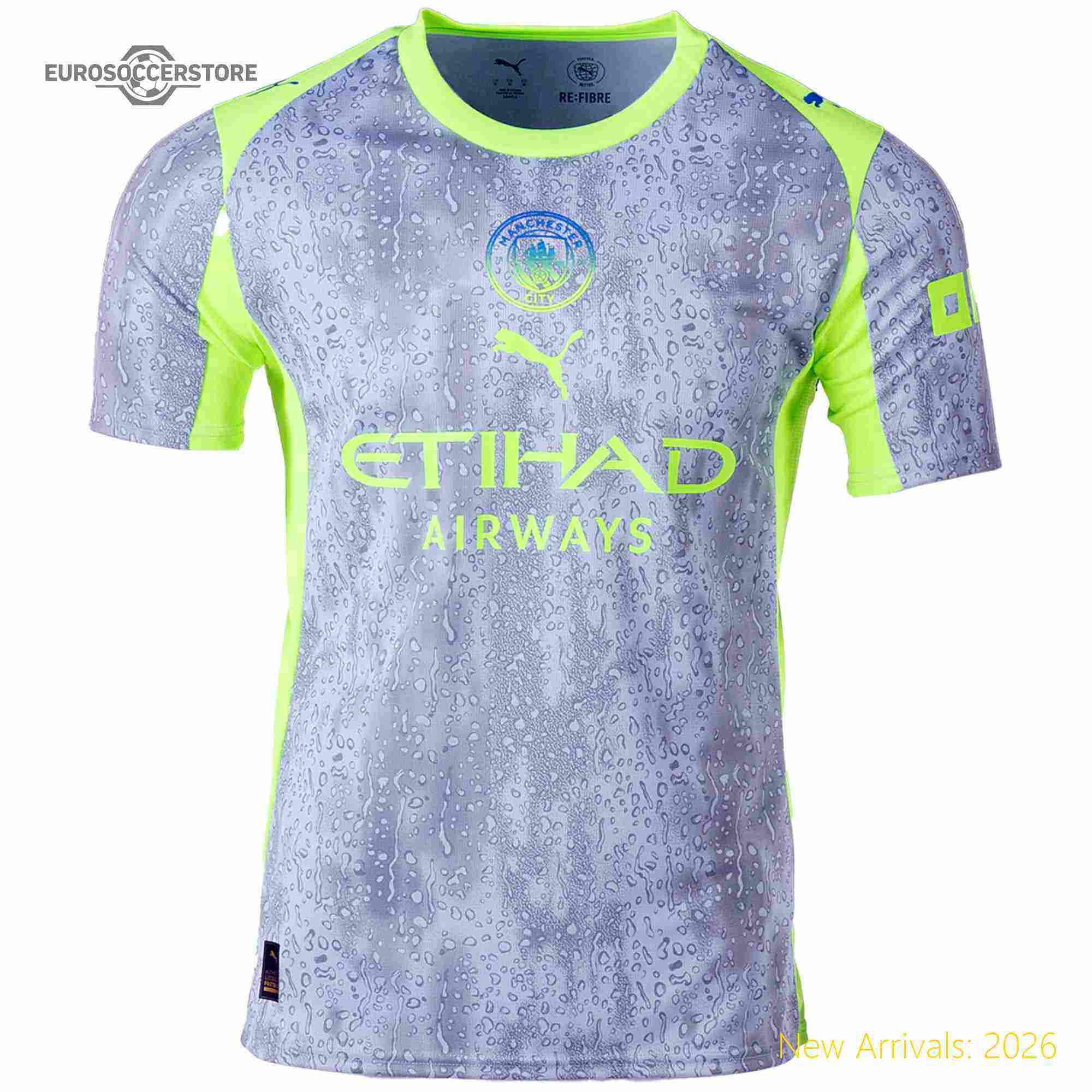 Kids Official Mci Goal-scoring Machine Third Jersey 2023