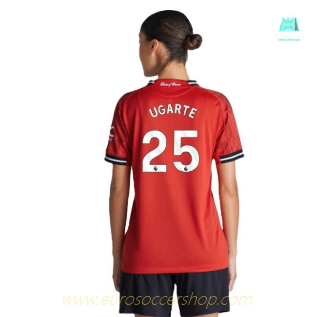 2025-2026 Man Utd Authentic Home Shirt (Womens) (Ugarte 25)