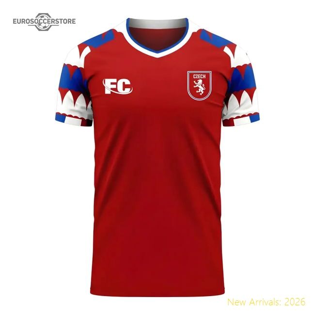 Czech Republic 2020-2021 Home Kit - Authentic Moisture-wicking