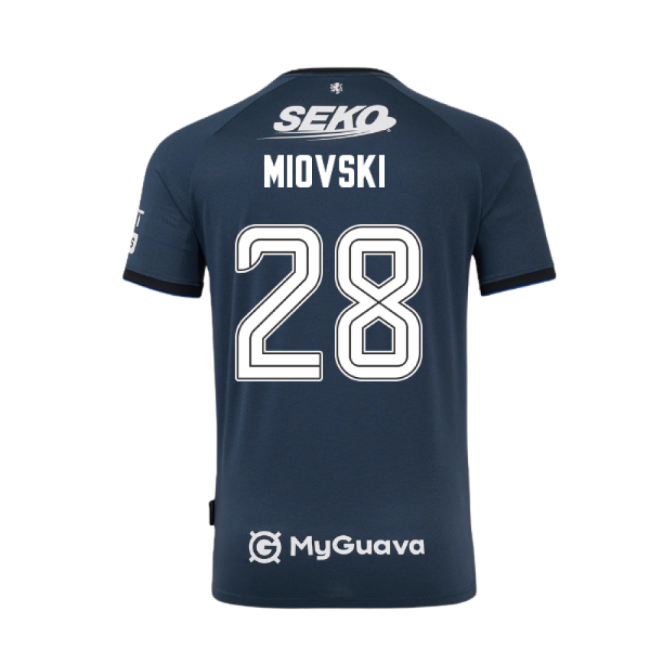 Pro Series Faithful Light Blues Miovski #28 Latest Edition Shirt