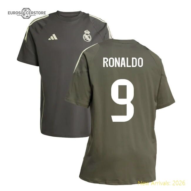 First-class 2025-2026 Real Madrid Training Tee (utility Grey) (rona