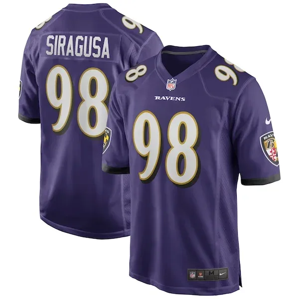 Baltimore Ravens Game Football Jersey - Purple S | team apparel